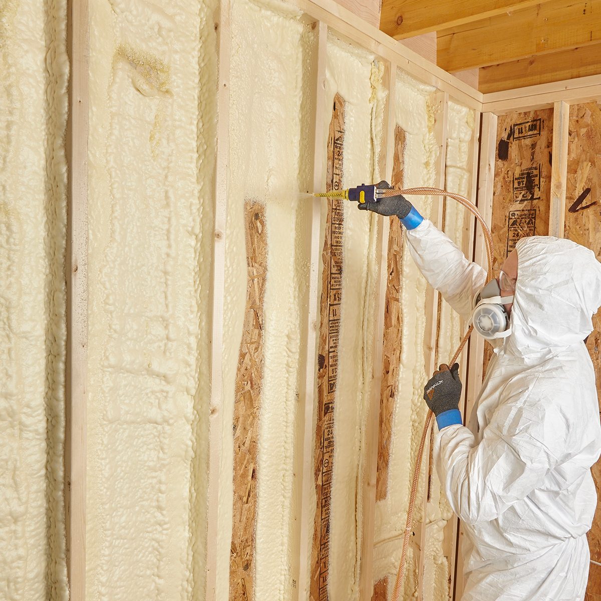 Spraying two inch lifts | Construction Pro Tips