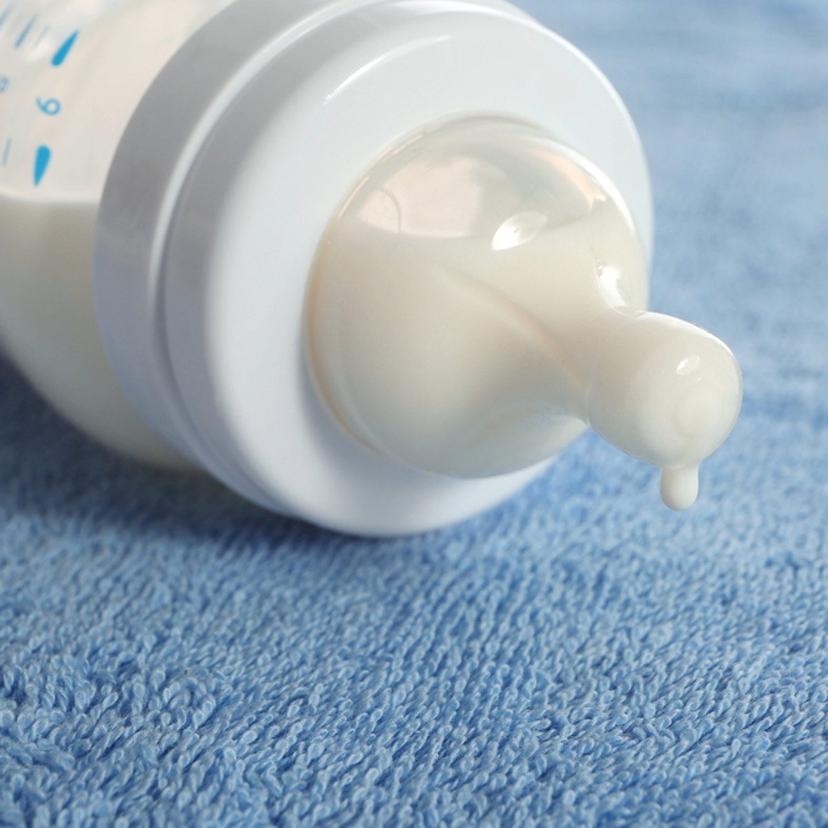used baby bottle