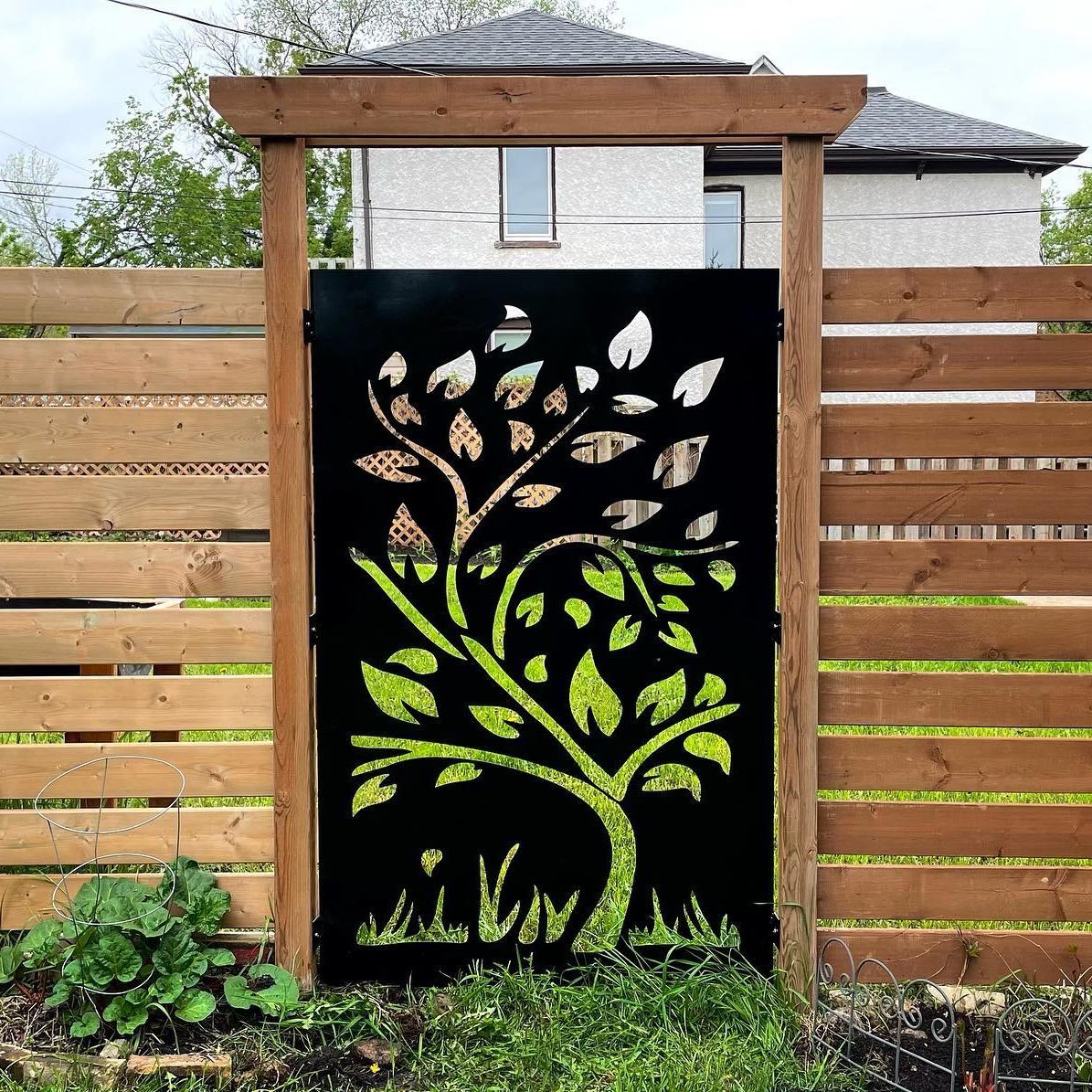 Metal Cut Out Gate Firebirds Fabrication Via Instagram