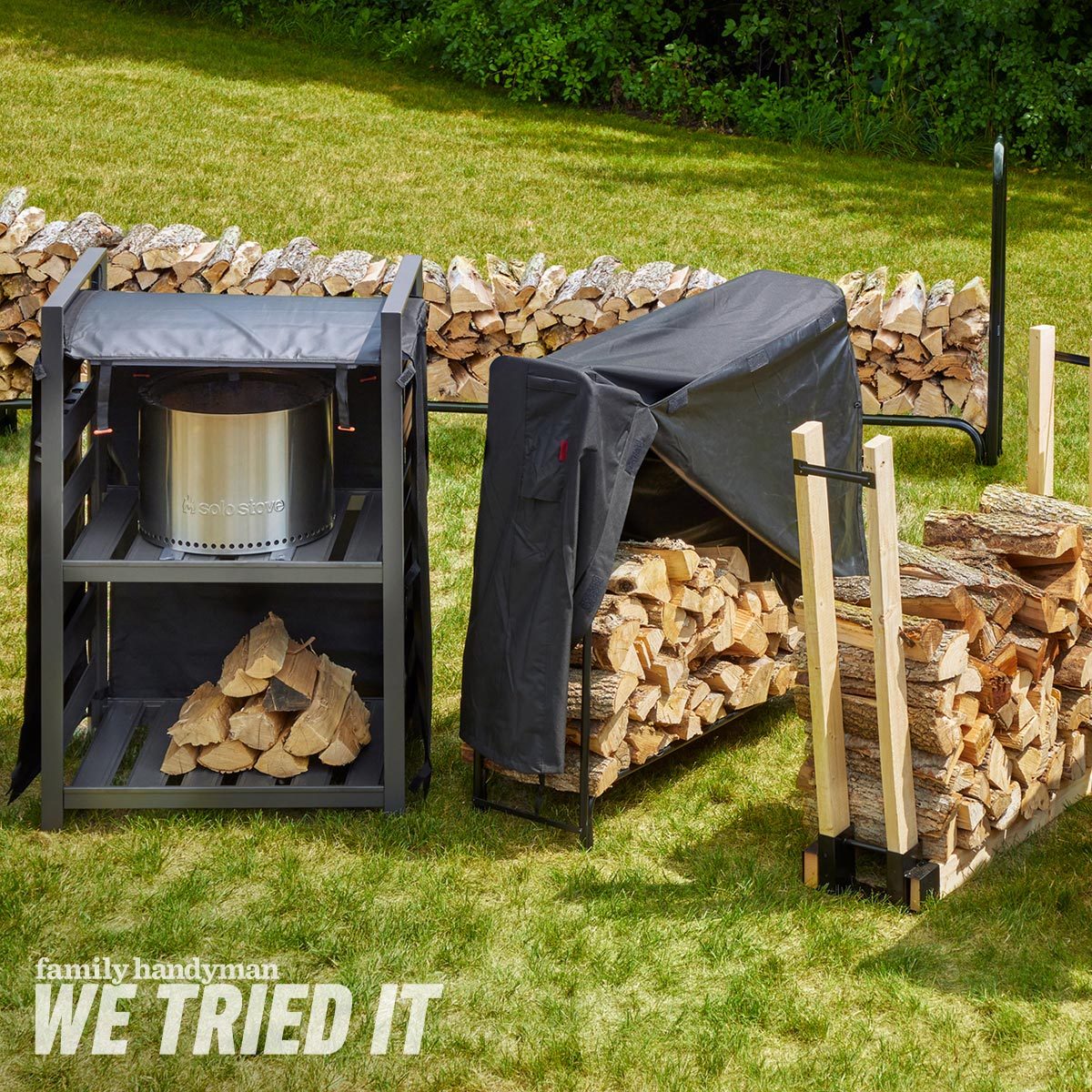 Our Editors Tested the 9 Best Firewood Racks to Store and Stack Wood