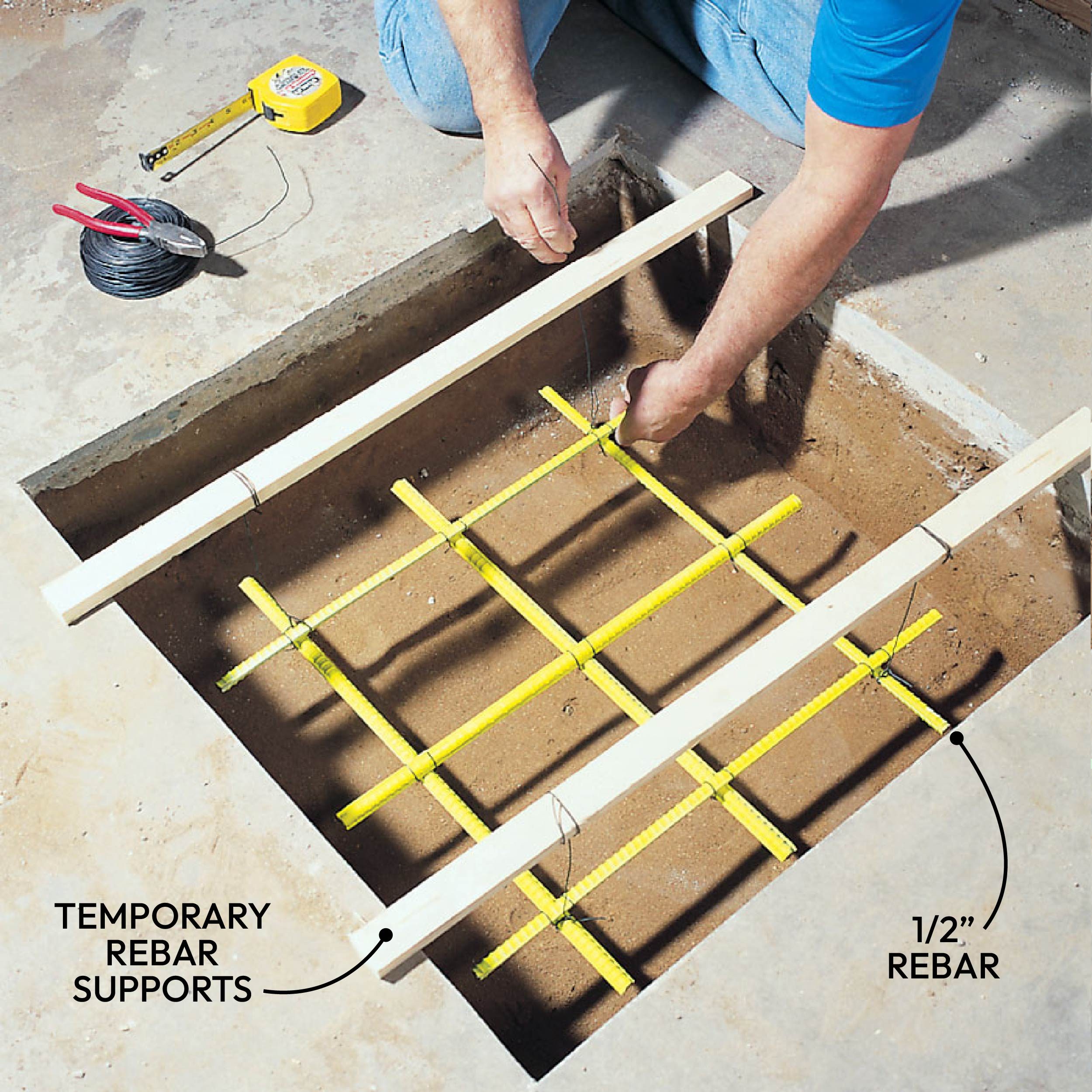 Place the Rebar