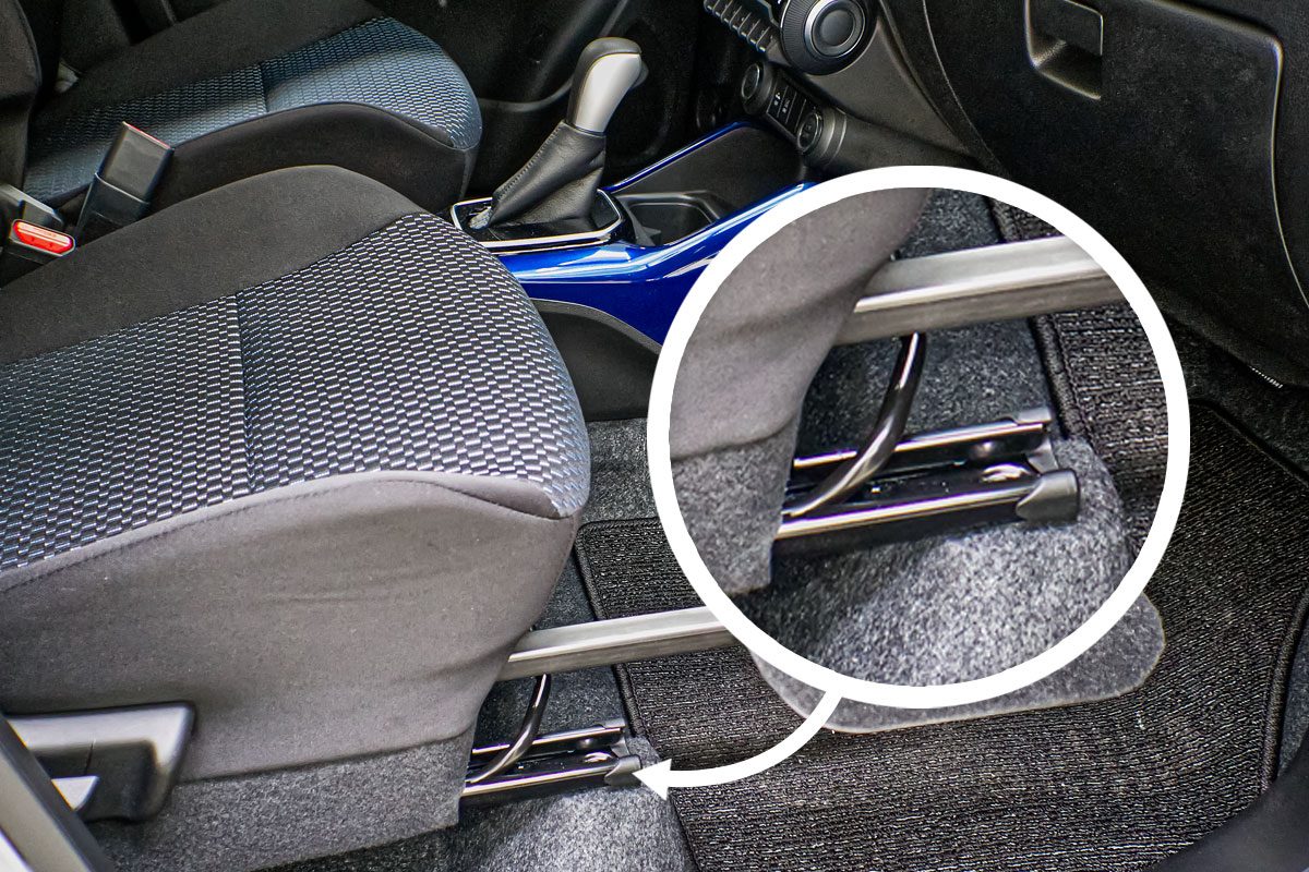 Car Seat Rail