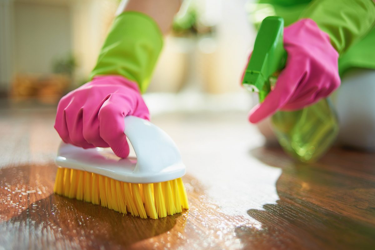 testing cleaning solution